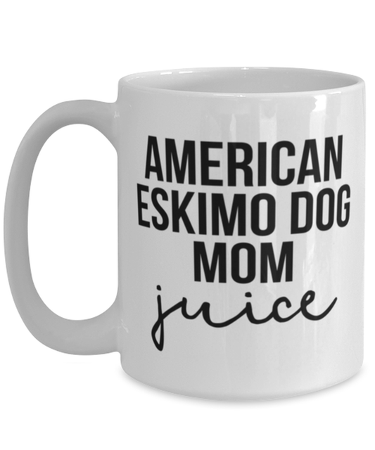 American Eskimo Dog Mom Coffee Mug Cup