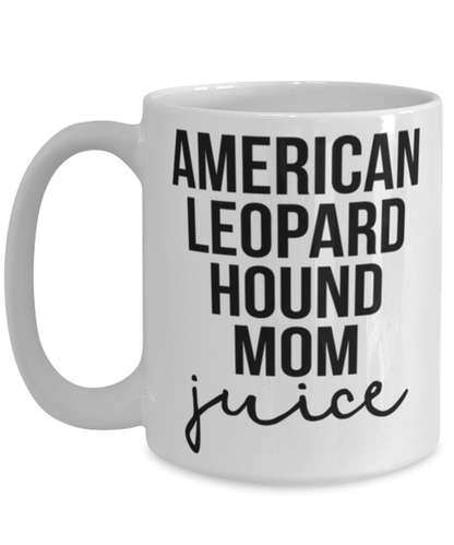 American Leopard Hound Mom Coffee Mug Cup