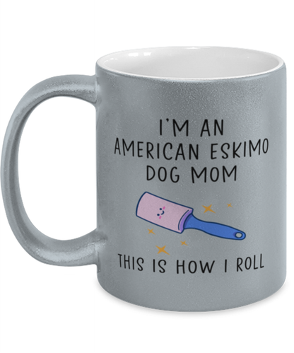 American Eskimo Dog Mom Coffee Mug Cup