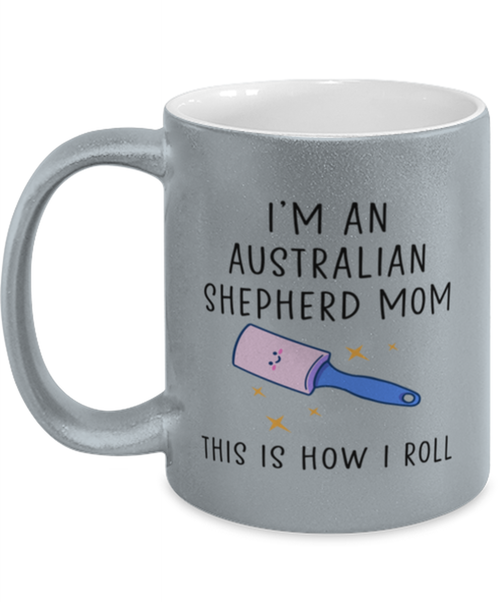 Australian Shepherd Mom Coffee Mug Cup