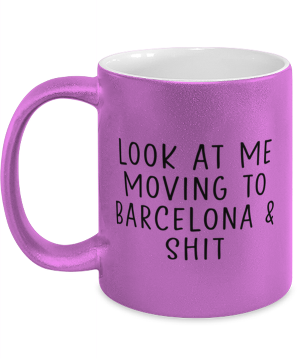 Moving to Barcelona Spain Coffee Mug Cup