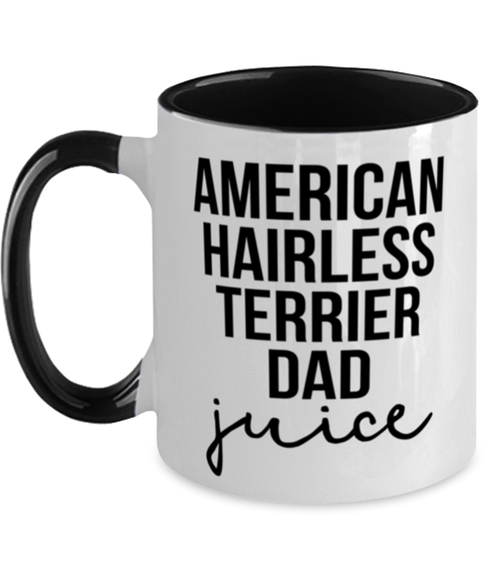 American Hairless Terrier Dad Coffee Mug Cup