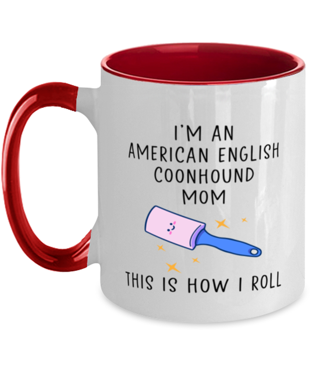 American English Coonhound Mom Coffee Mug Cup