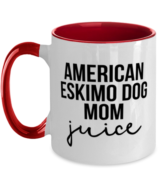 American Eskimo Dog Mom Coffee Mug Cup