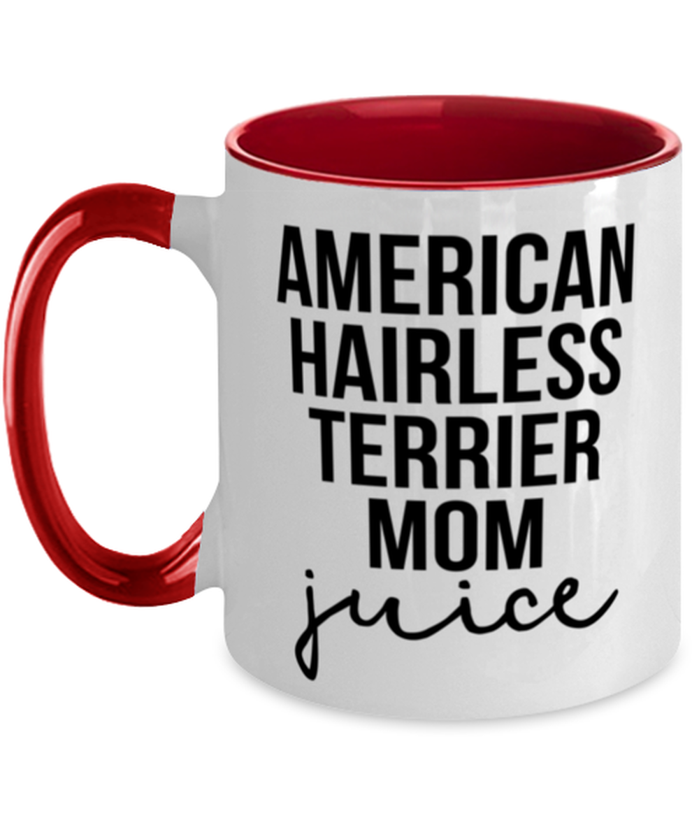 American Hairless Terrier Mom Coffee Mug Cup