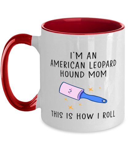 American Leopard Hound Mom Coffee Mug Cup