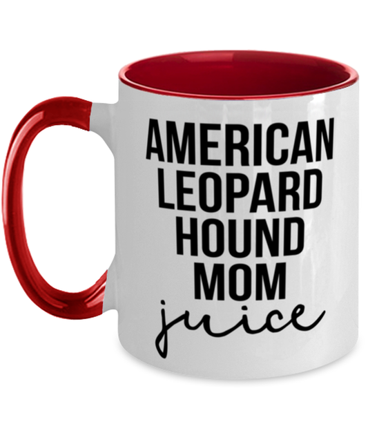 American Leopard Hound Mom Coffee Mug Cup