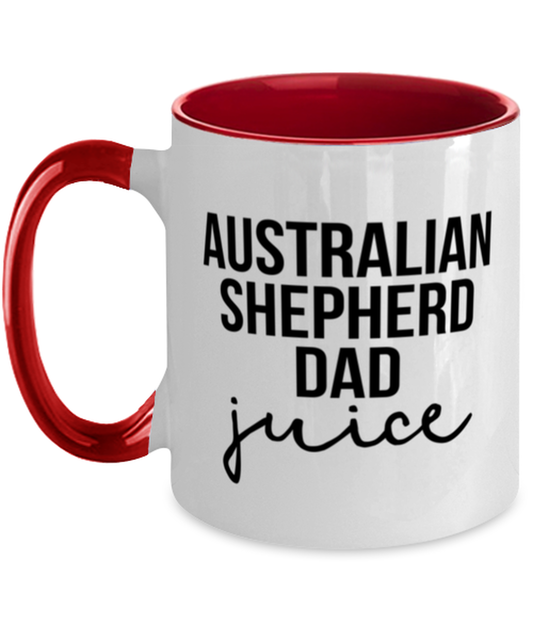 Australian Shepherd Dad Coffee Mug Cup