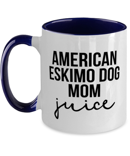 American Eskimo Dog Mom Coffee Mug Cup