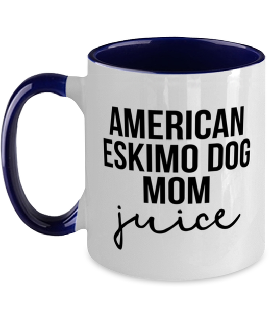 American Eskimo Dog Mom Coffee Mug Cup