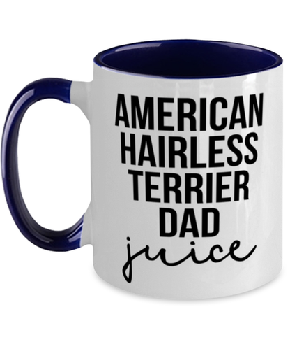 American Hairless Terrier Dad Coffee Mug Cup