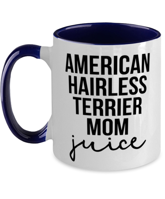 American Hairless Terrier Mom Coffee Mug Cup