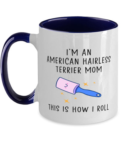 American Hairless Terrier Mom Coffee Mug Cup