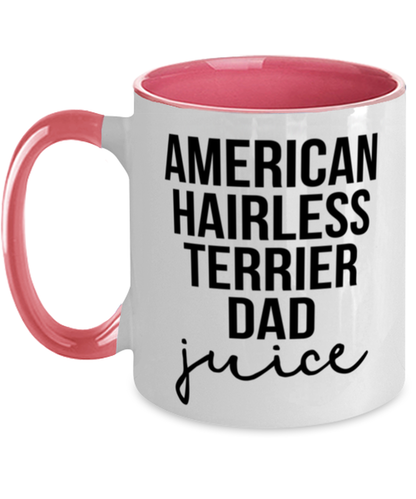 American Hairless Terrier Dad Coffee Mug Cup