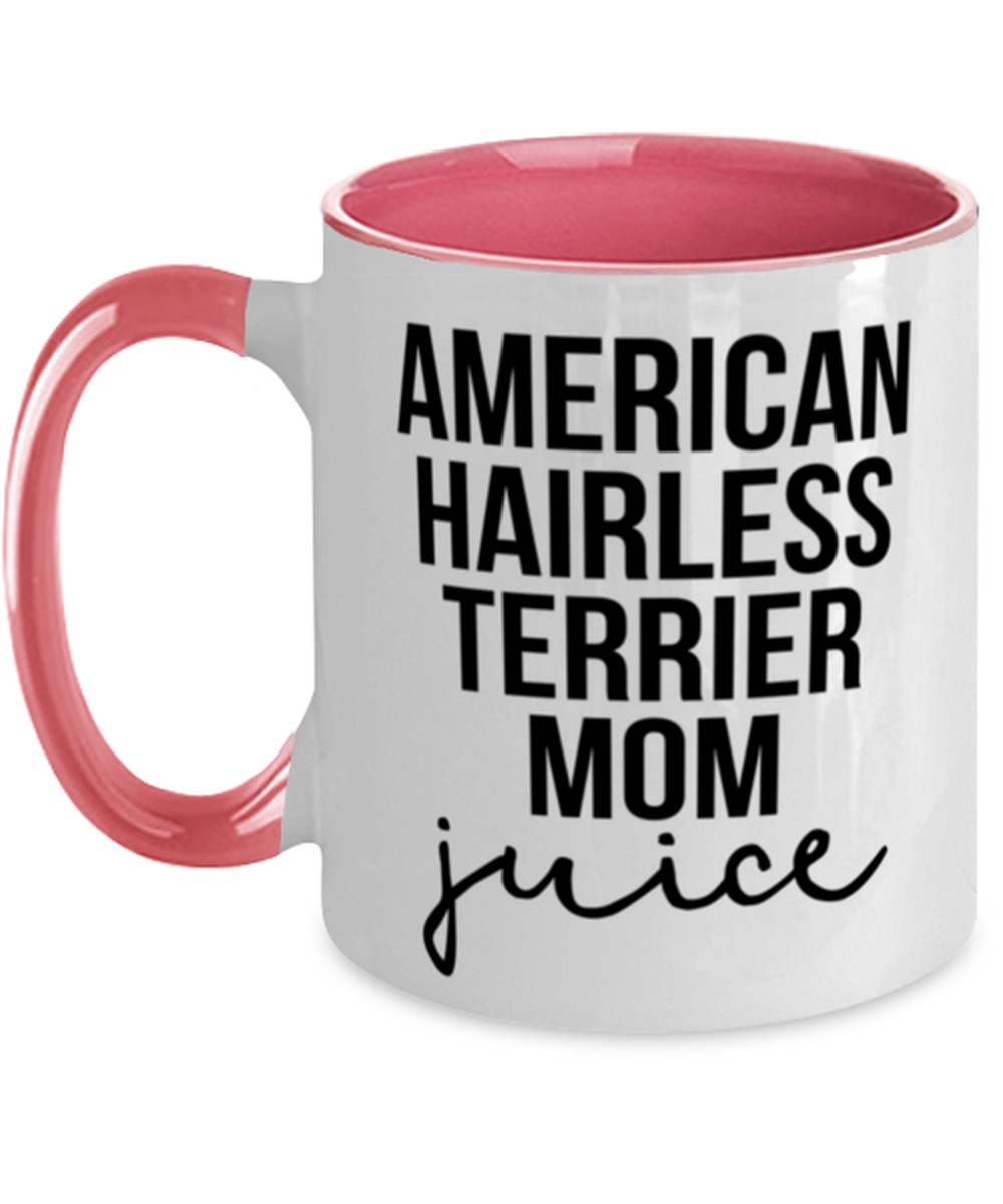 American Hairless Terrier Mom Coffee Mug Cup