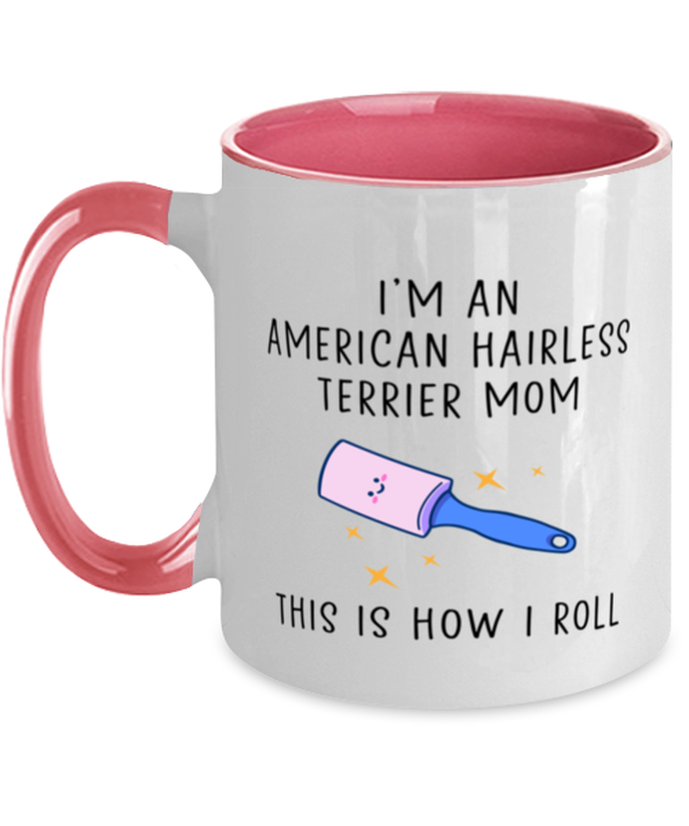 American Hairless Terrier Mom Coffee Mug Cup