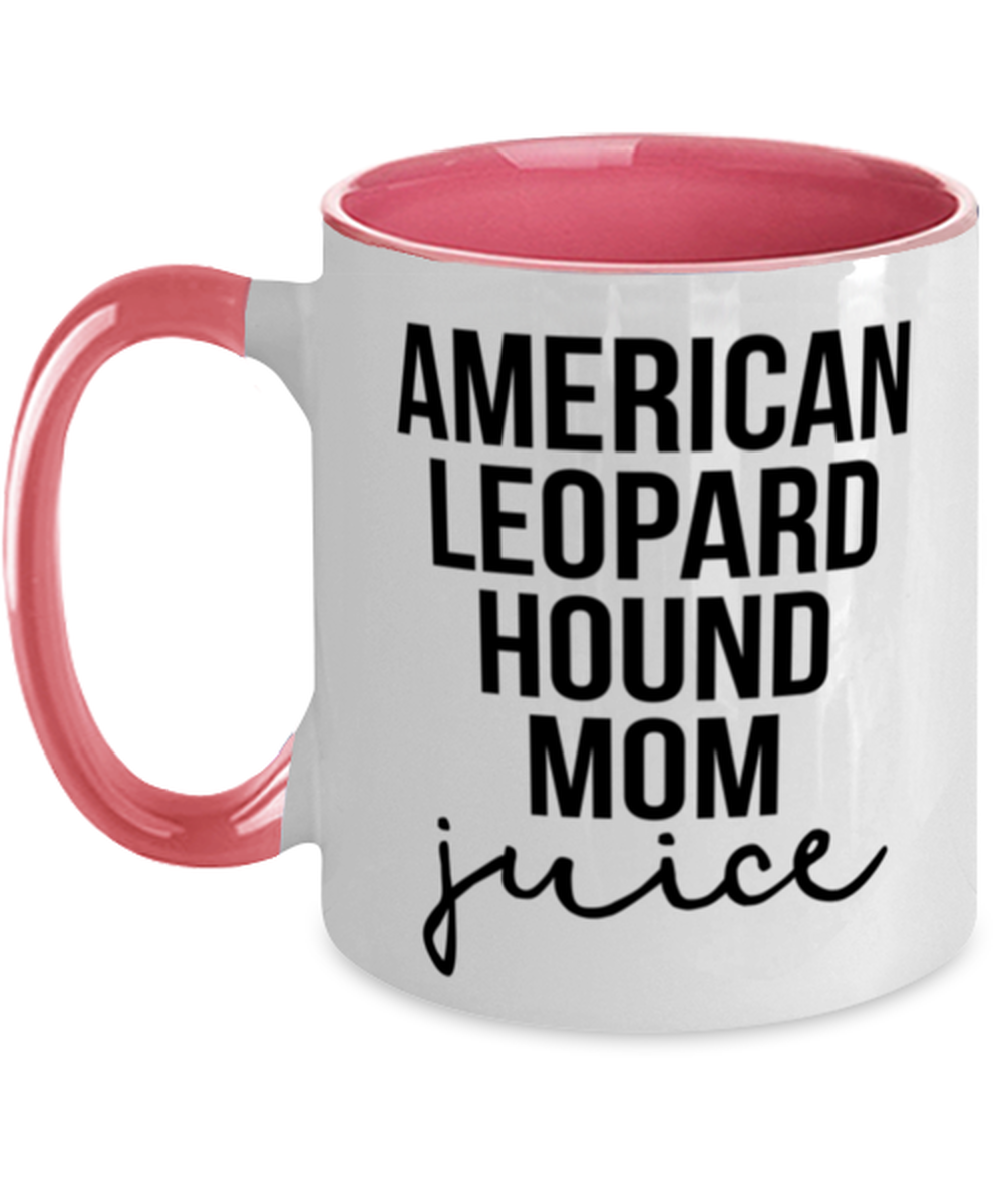 American Leopard Hound Mom Coffee Mug Cup