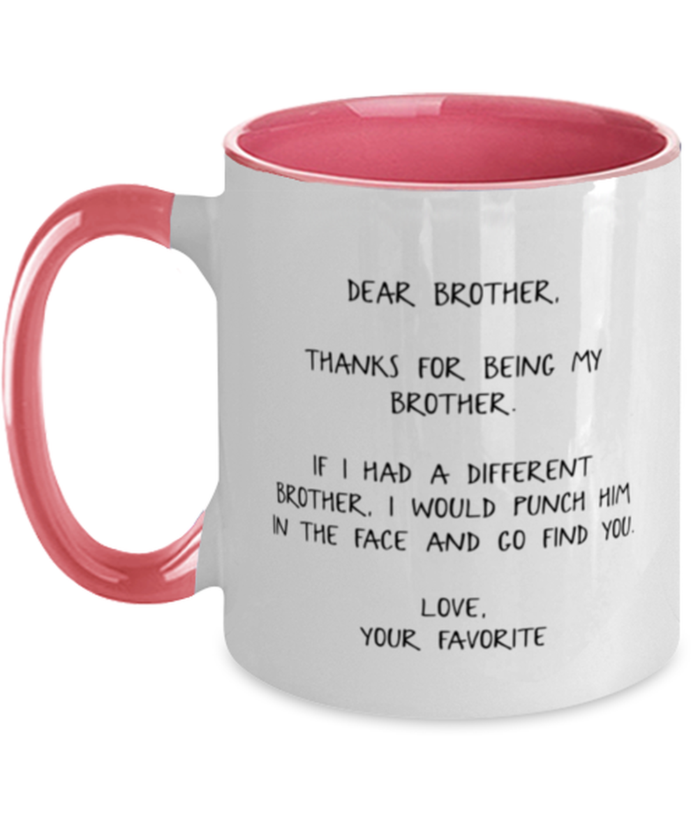 Brother Coffee Mug Cup