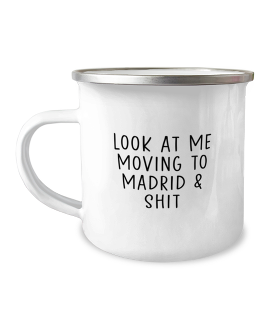 Moving to Madrid Spain Coffee Mug Cup