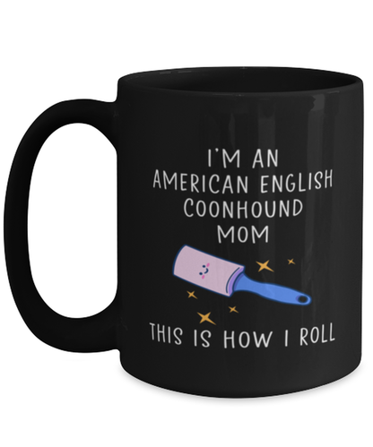 American English Coonhound Mom Coffee Mug Cup