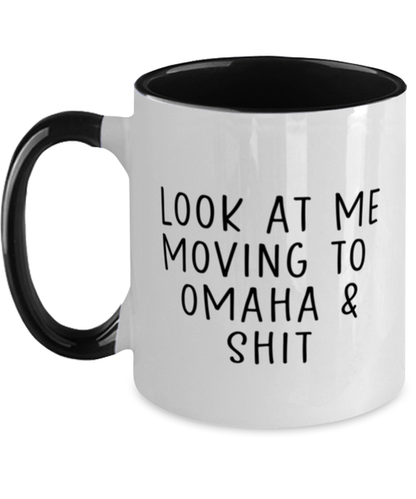 Moving to Omaha Nebraska Coffee Mug Cup