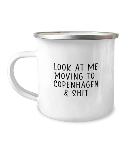 Moving to Copenhagen Denmark Camper Coffee Mug Cup