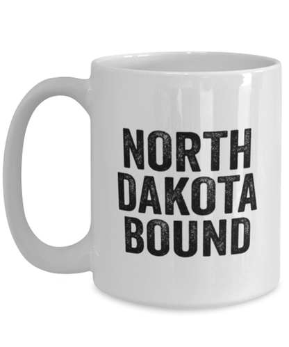 Moving to North Dakota ND Coffee Mug Cup