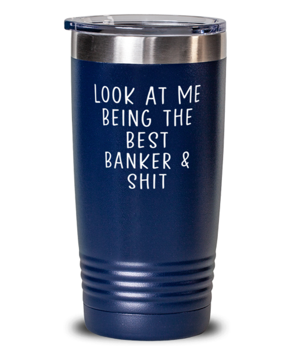 Banker Coffee Mug Cup Tumbler