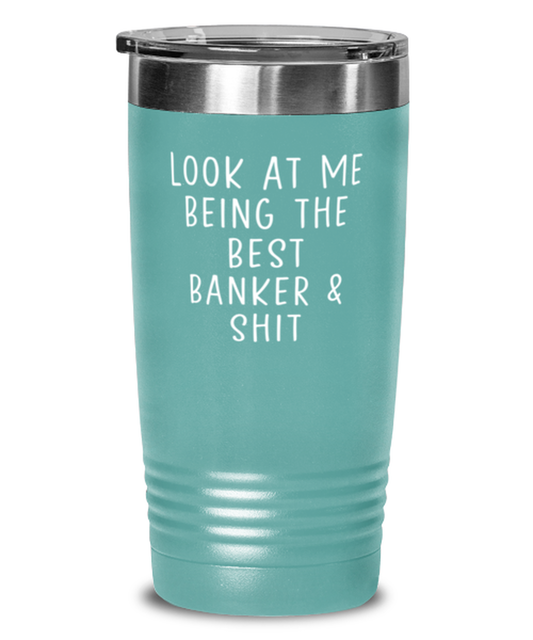 Banker Coffee Mug Cup Tumbler