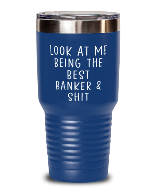 Banker Coffee Mug Cup Tumbler