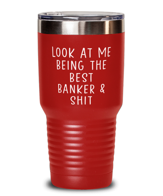 Banker Coffee Mug Cup Tumbler