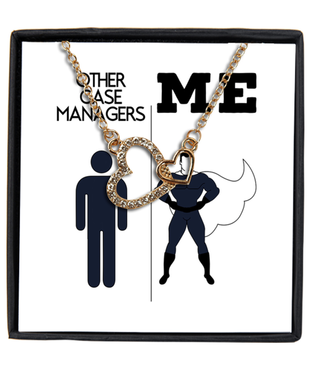 Case manager Interlocking Hearts Necklace Jewelry