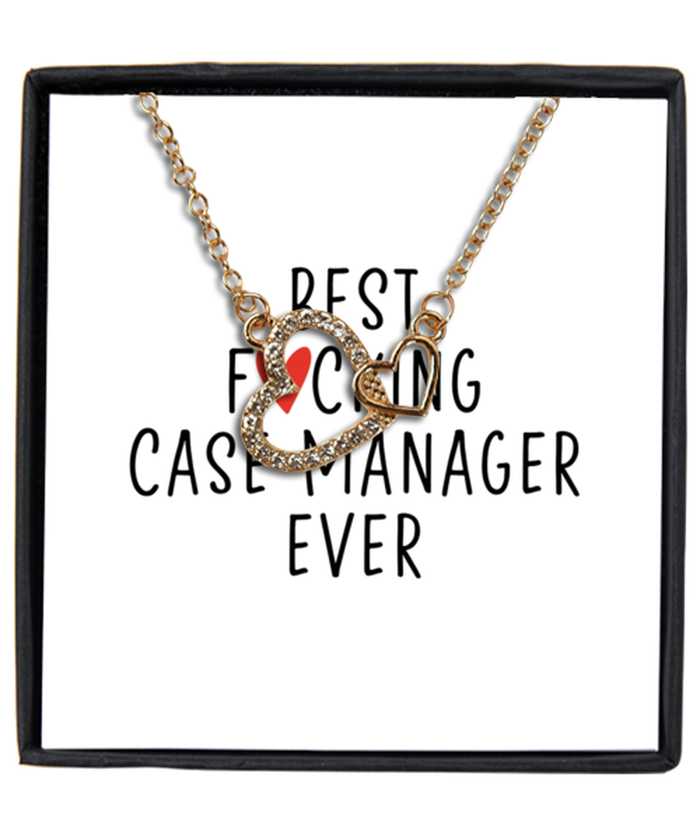 Case manager Interlocking Hearts Necklace Jewelry