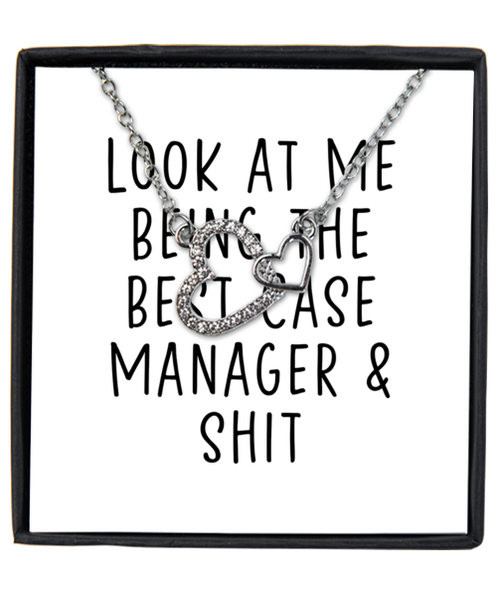 Case manager Interlocking Hearts Necklace Jewelry