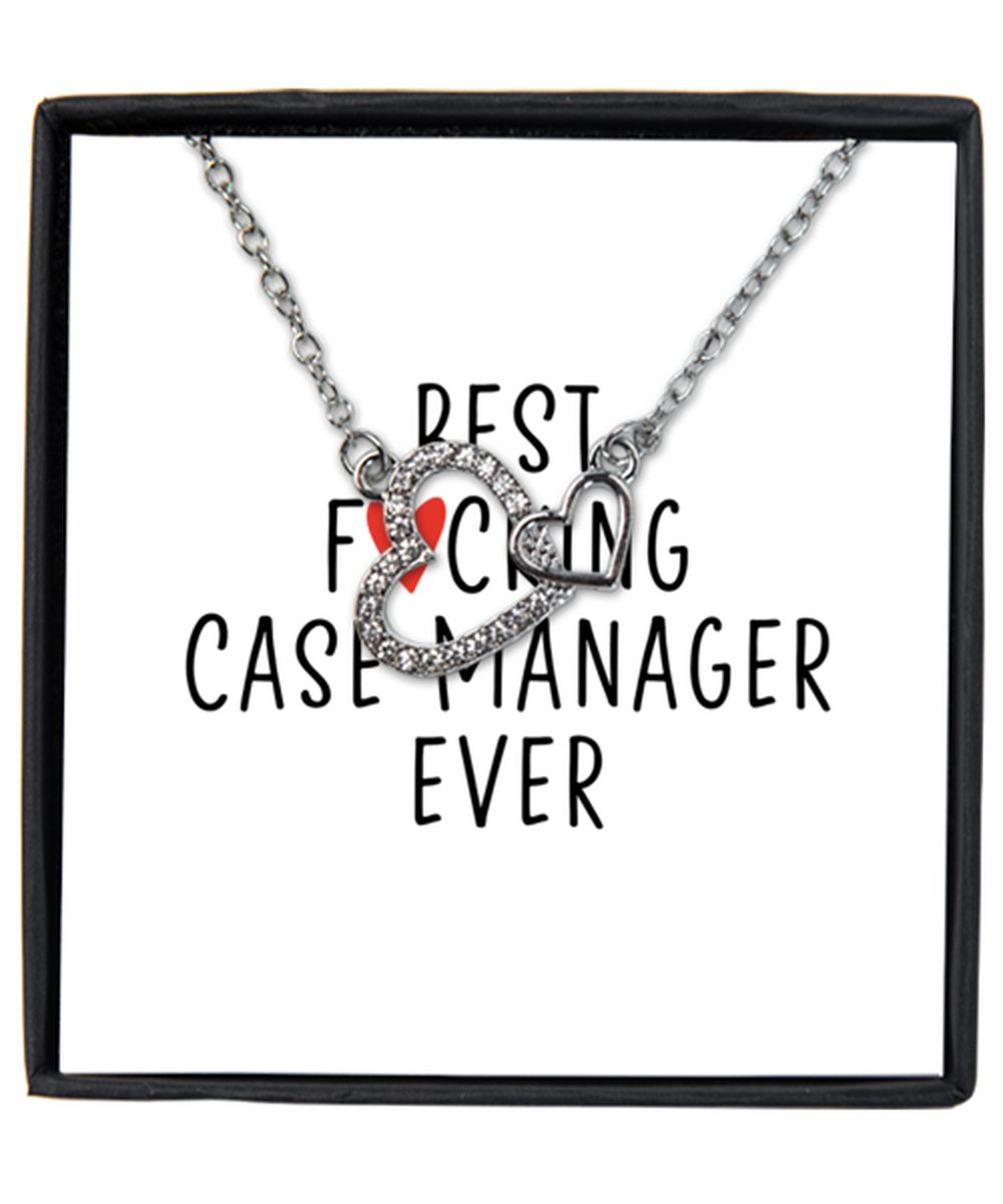 Case manager Interlocking Hearts Necklace Jewelry