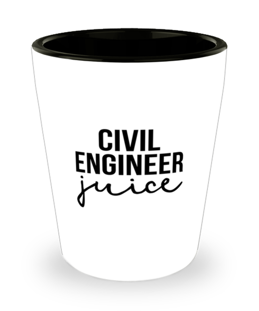 Civil engineer Shot Glass Shotglass