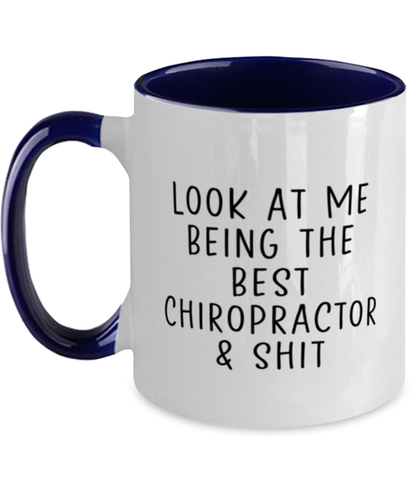 Chiropractor Two Tone Coffee Mug Accent Cup