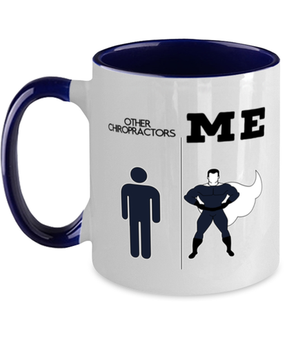 Chiropractor Two Tone Coffee Mug Accent Cup