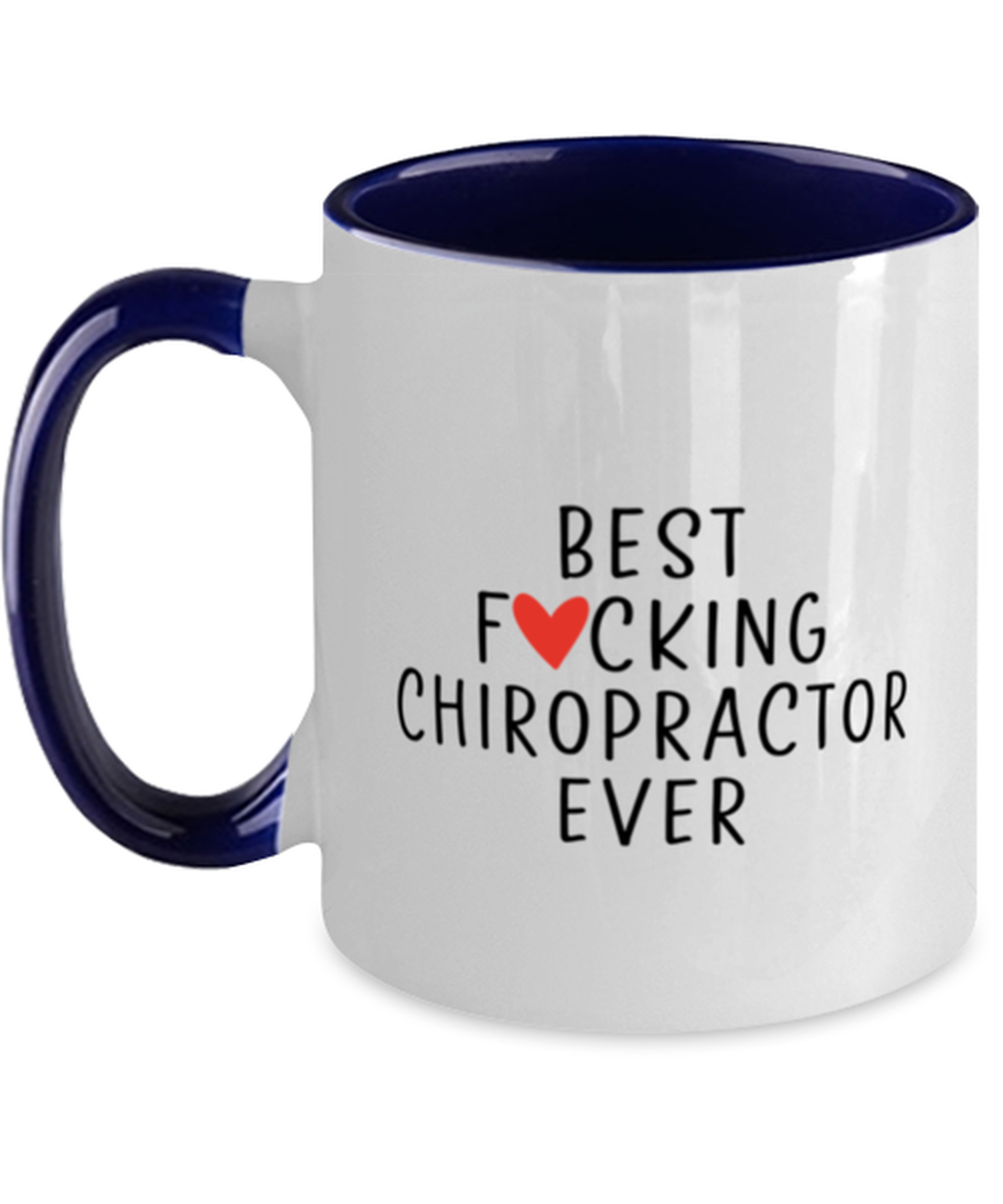 Chiropractor Two Tone Coffee Mug Accent Cup