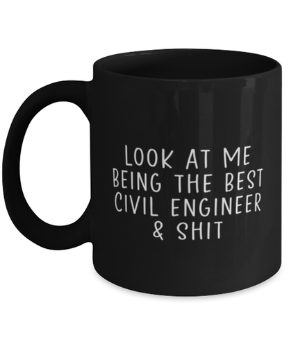 Civil engineer Two Tone Coffee Mug Accent Cup