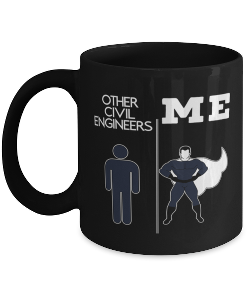 Civil engineer Two Tone Coffee Mug Accent Cup