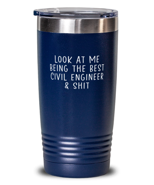 Civil engineer Tumbler Coffee Mug Travel Cup