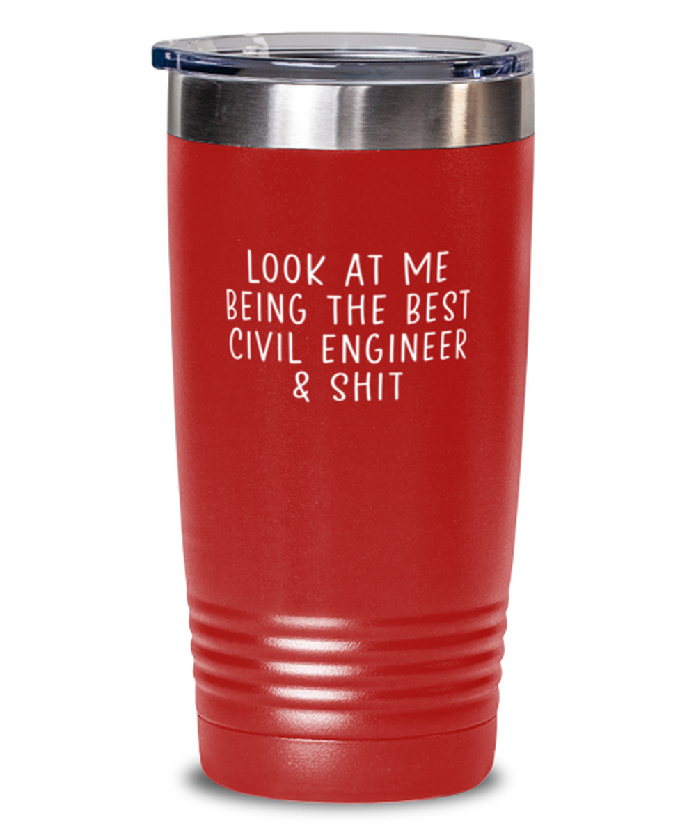 Civil engineer Tumbler Coffee Mug Travel Cup