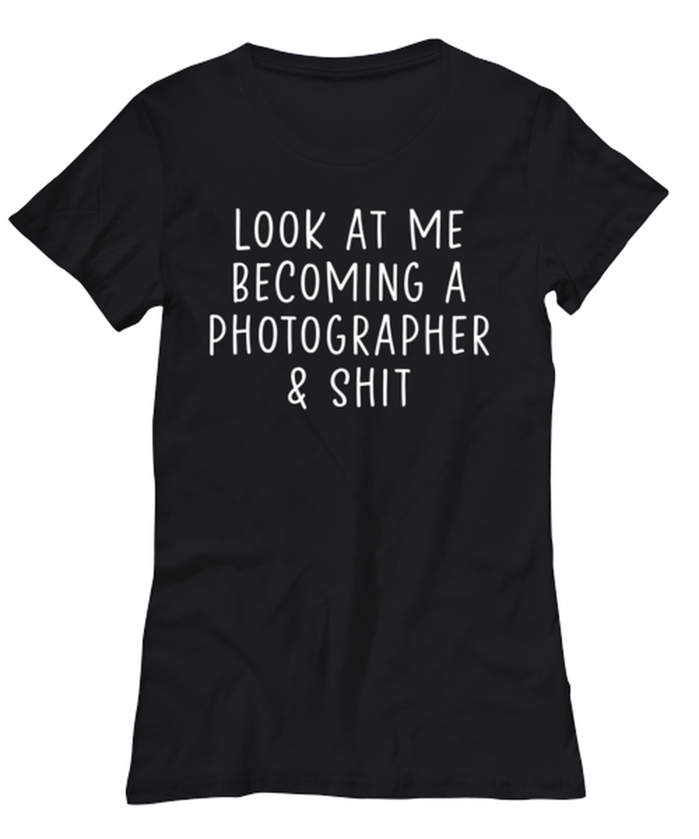 Photographer Women's Tee Shirt Tshirt