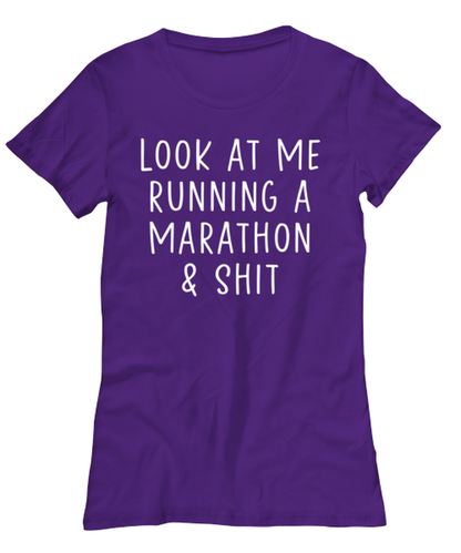 Marathon Women's Tee Shirt Tshirt