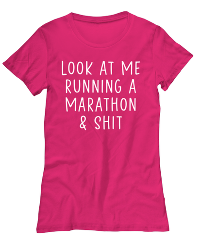 Marathon Women's Tee Shirt Tshirt