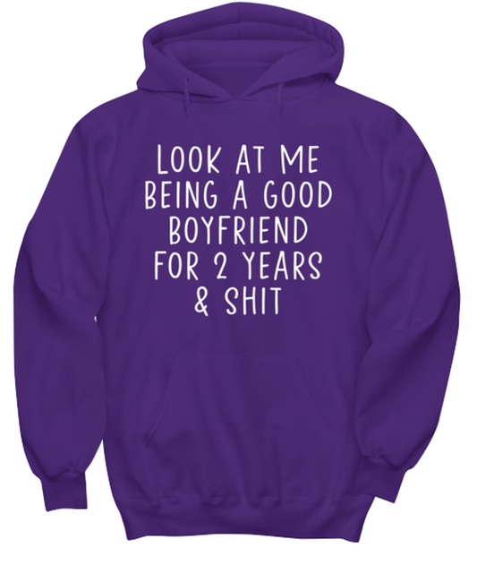 2 Years Dating Hoodie Shirt Hooded Sweatshirt