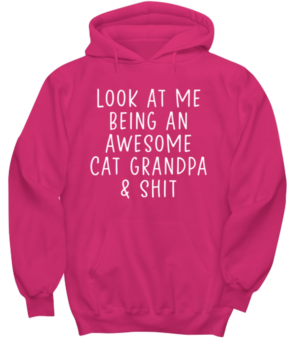 Cat Grandpa Hoodie Shirt Hooded Sweatshirt