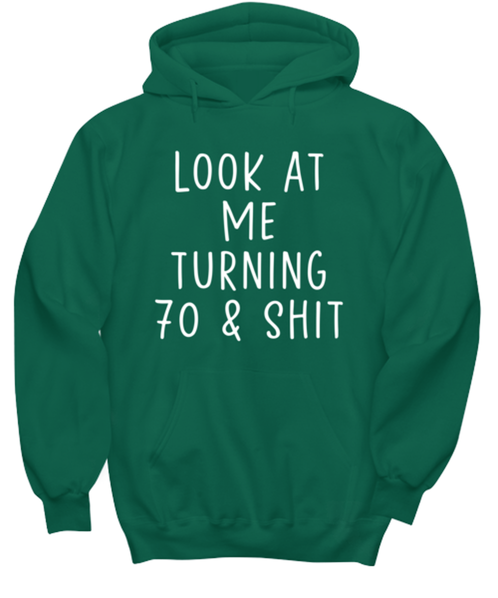 70th Birthday Hoodie Shirt Hooded Sweatshirt