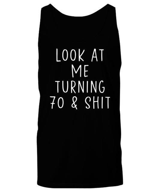 70th Birthday Tank Top Unisex Shirt